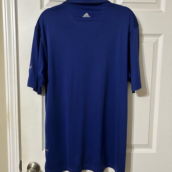 Adidas Climacool Blue Polo - Robert Trent Jones, Size L - Picture 2 of 8